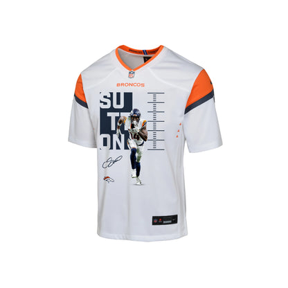 Courtland Sutton 14 Denver Broncos Super Bowl LX Fan-Favorite Icon YOUTH Jersey – White