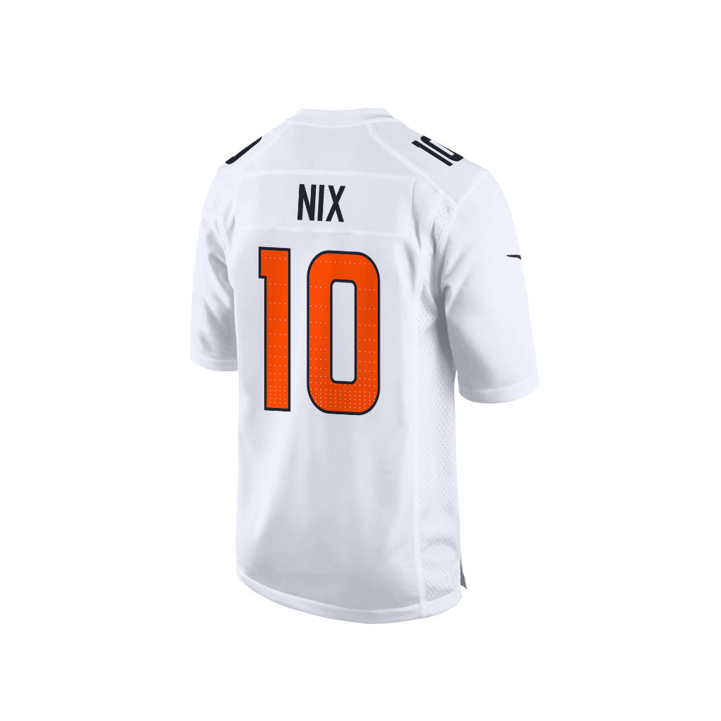 Bo Nix 10 Denver Broncos Super Bowl LX Rising Star Jersey – White