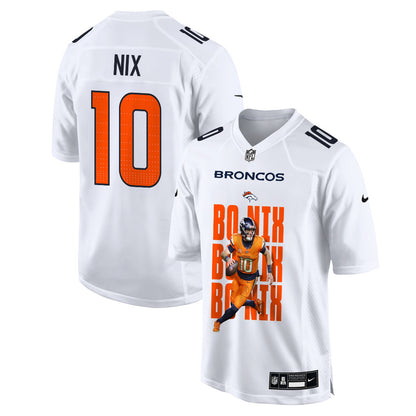 Bo Nix 10 Denver Broncos Super Bowl LX Next-Gen Legend Jersey – White