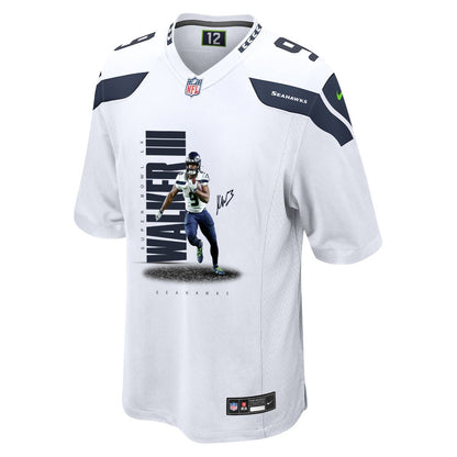 Kenneth Walker III 9 Seattle Seahawks Super Bowl LX Future Star Runner Jersey – White
