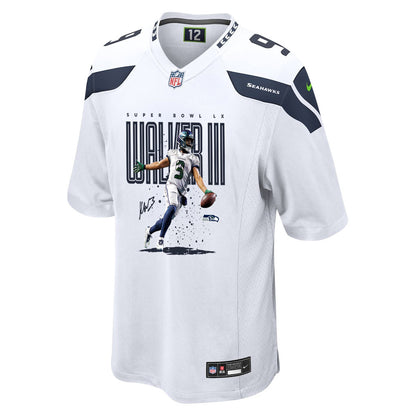 Kenneth Walker III 9 Seattle Seahawks Super Bowl LX Fan-Favorite Playmaker Jersey – White