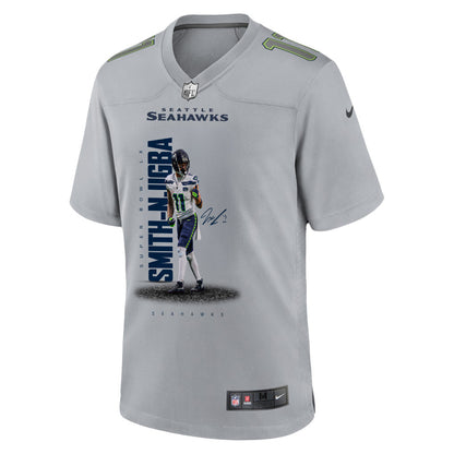 Jaxon Smith-Njigba 11 Seattle Seahawks Super Bowl LX Future Star Runner Jersey – Grey