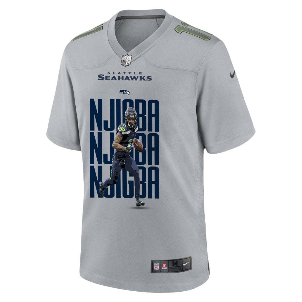 Jaxon Smith-Njigba 11 Seattle Seahawks Super Bowl LX Backfield Beast Jersey – Grey
