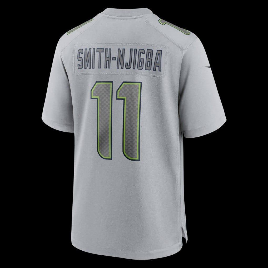 Jaxon Smith-Njigba 11 Seattle Seahawks Super Bowl LX Explosive Playmaker Jersey – Grey