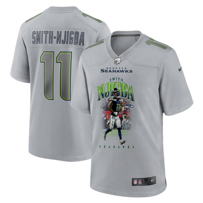 Jaxon Smith-Njigba 11 Seattle Seahawks Super Bowl LX Explosive Playmaker Jersey – Grey