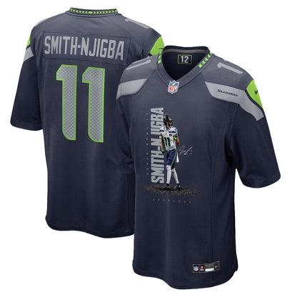 Jaxon Smith-Njigba 11 Seattle Seahawks Super Bowl LX Future Star Runner Jersey – Navy