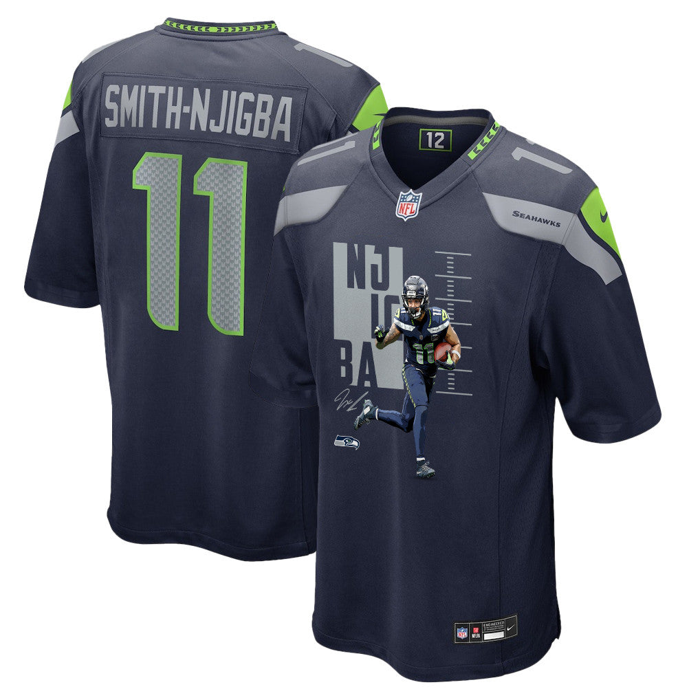 Jaxon Smith-Njigba 11 Seattle Seahawks Super Bowl LX Breakaway Speed Jersey – Navy