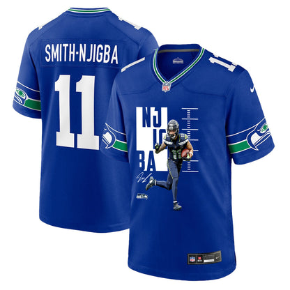 Jaxon Smith-Njigba 11 Seattle Seahawks Super Bowl LX Breakaway Speed Jersey – Royal Blue
