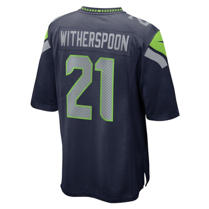 Devon Witherspoon 21 Seattle Seahawks Super Bowl LX Explosive Playmaker Jersey – Navy