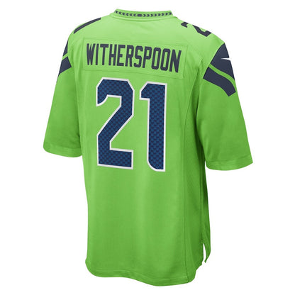Devon Witherspoon 21 Seattle Seahawks Super Bowl LX Power & Precision Jersey – Green