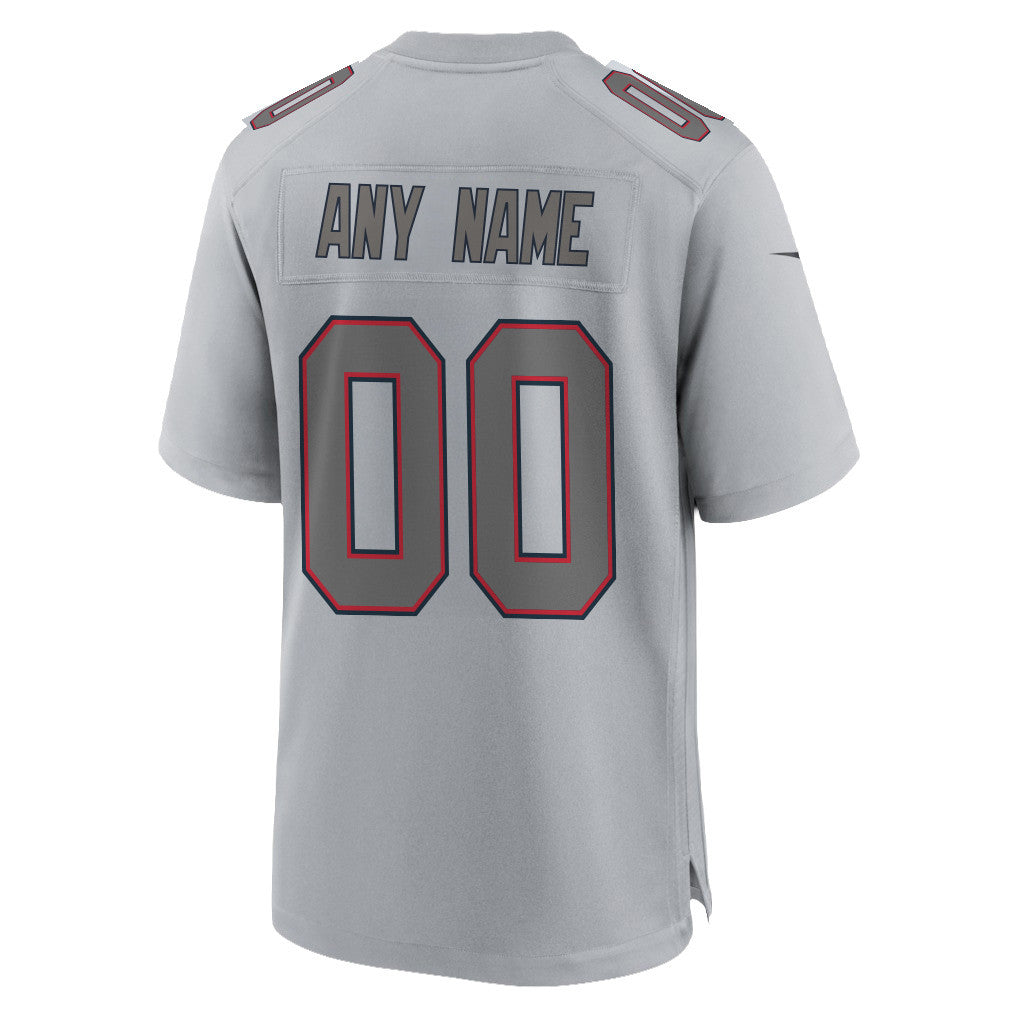 New England Patriots Super Bowl LX Champions For Fan Edition Custom Atmosphere Fashion Game Jersey - Gray