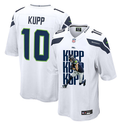 Cooper Kupp 10 Seattle Seahawks Super Bowl LX Dynamic Ground Game Jersey – White