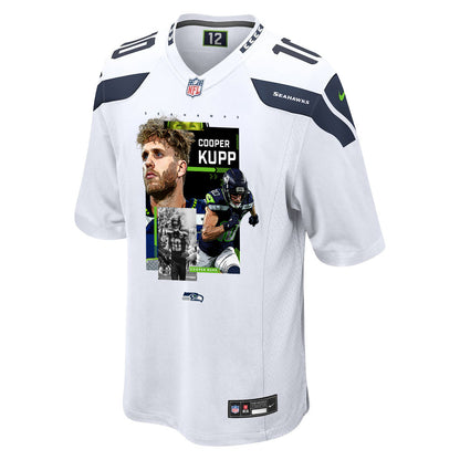 Cooper Kupp 10 Seattle Seahawks Super Bowl LX Power & Precision Jersey – White