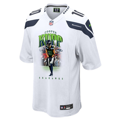 Cooper Kupp 10 Seattle Seahawks Super Bowl LX Backfield Beast Jersey – White