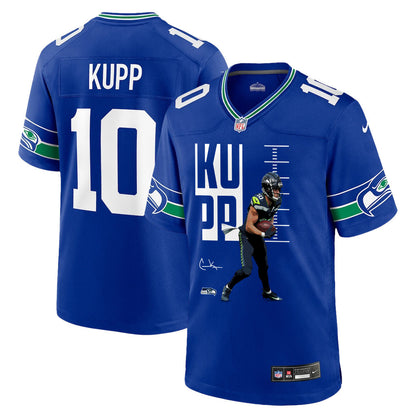 Cooper Kupp 10 Seattle Seahawks Super Bowl LX Breakaway Speed Jersey – Royal Blue