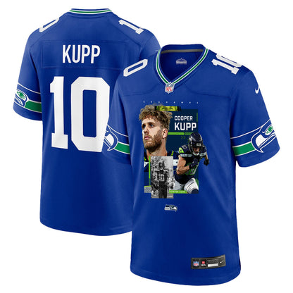 Cooper Kupp 10 Seattle Seahawks Super Bowl LX Power & Precision Jersey – Royal Blue