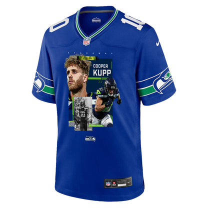 Cooper Kupp 10 Seattle Seahawks Super Bowl LX Power & Precision Jersey – Royal Blue