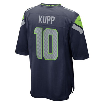 Cooper Kupp 10 Seattle Seahawks Super Bowl LX Electric Run Threat Jersey – Navy