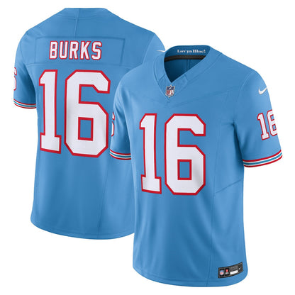 Treylon Burks 16 Tennessee Titans Retired Alternate Game Jersey - Light Blue