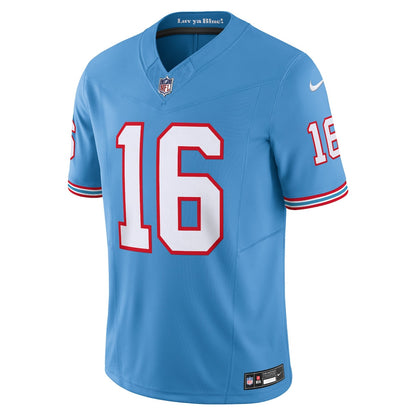 Treylon Burks 16 Tennessee Titans Retired Alternate Game Jersey - Light Blue
