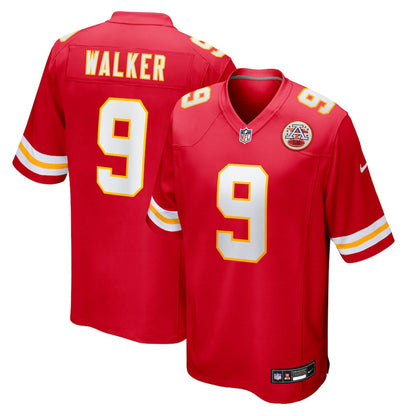 Kenneth Walker III 9 Kansas City Chiefs Game Men Jersey - Red