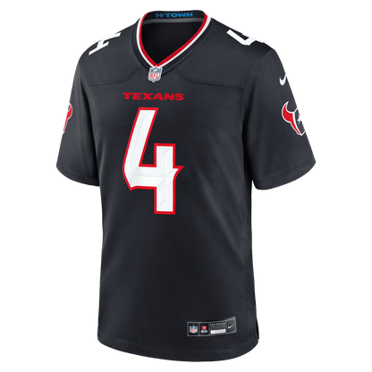 Woody Marks 4 Houston Texans Team Game Men Jersey - Navy