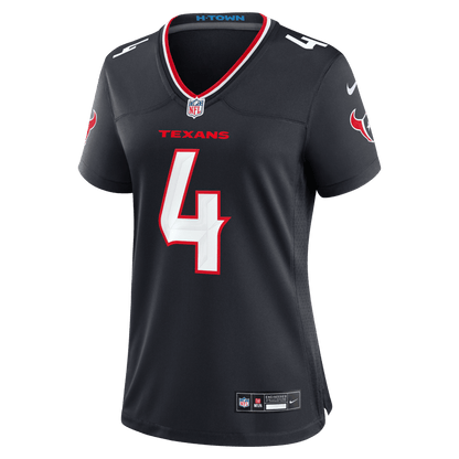 Woody Marks 4 Houston Texans Women's Team Game Jersey - Navy
