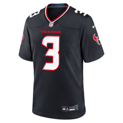 Kamari Lassiter 3 Houston Texans Team Game Men Jersey - Navy