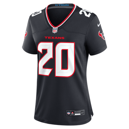 Ja'Marcus Ingram 20 Houston Texans Women's Team Game Jersey - Navy