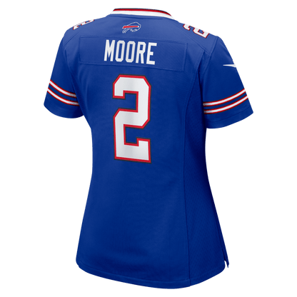 D.J. Moore 2 Buffalo Bills Women's Game Jersey - Royal