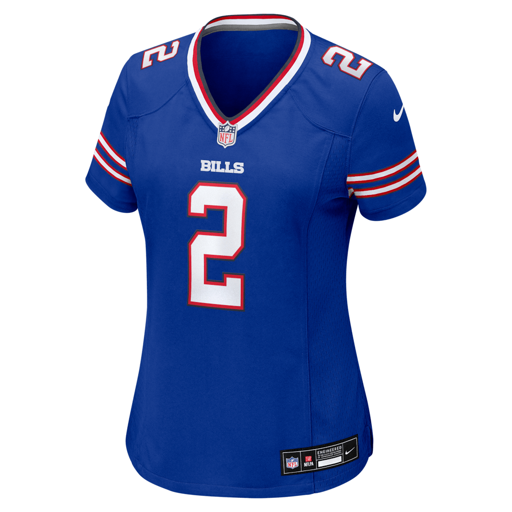 D.J. Moore 2 Buffalo Bills Women's Game Jersey - Royal