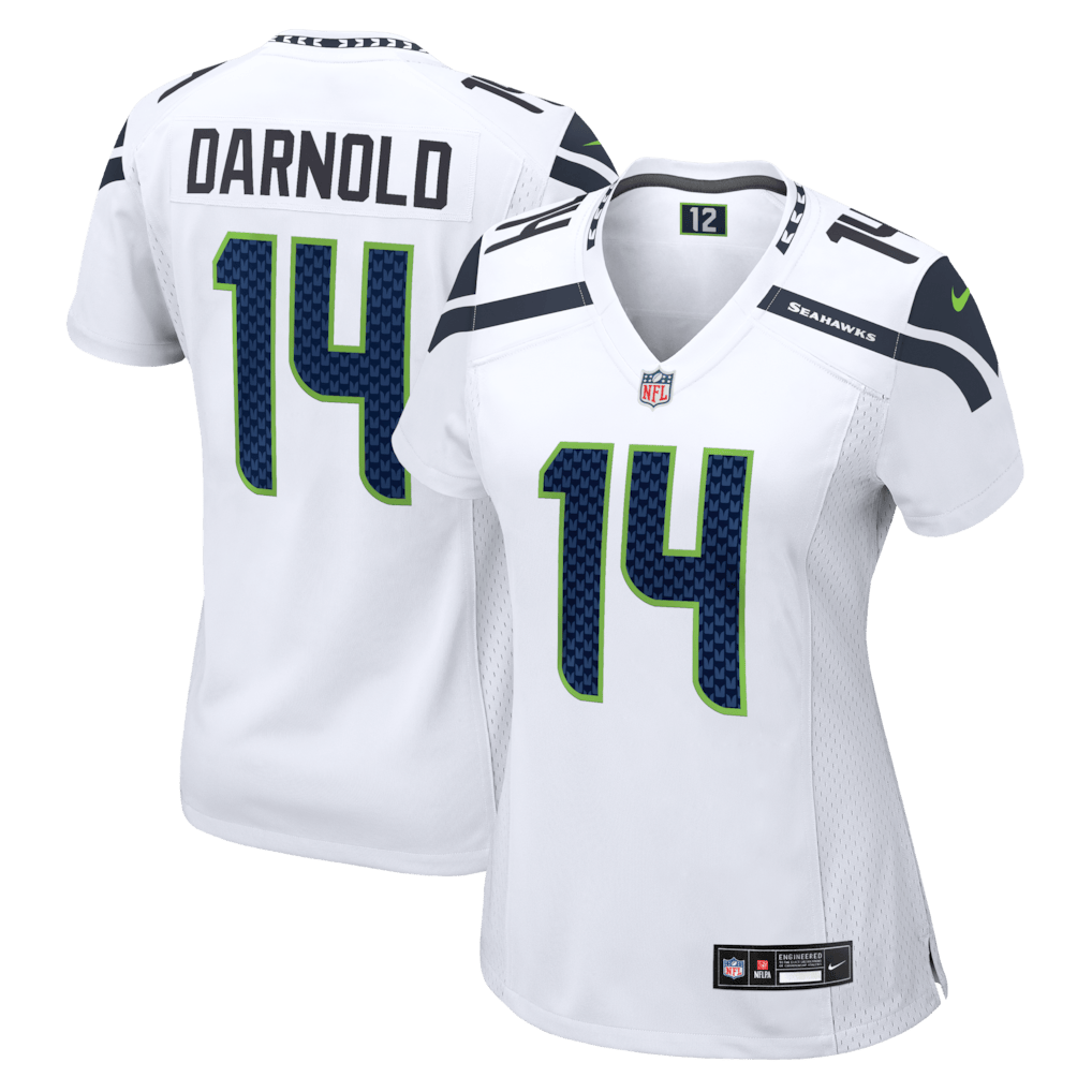 Sam Darnold 14 Seattle Seahawks Women's Game Jersey - White