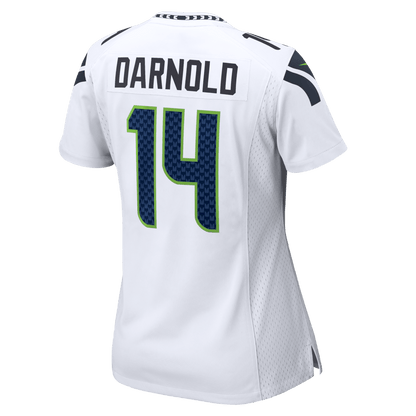 Sam Darnold 14 Seattle Seahawks Women's Game Jersey - White