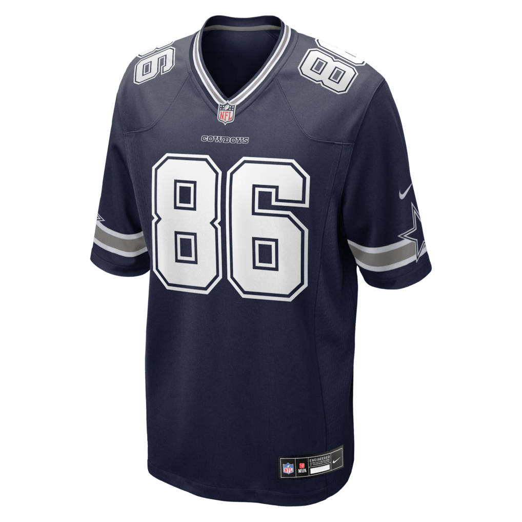 Luke Schoonmaker 86 Dallas Cowboys Team Game Men Jersey - Navy