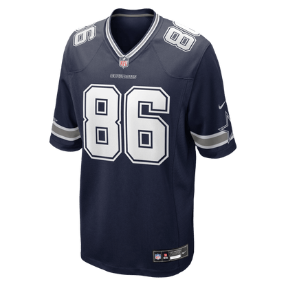 Luke Schoonmaker 86 Dallas Cowboys Team Game Men Jersey - Navy