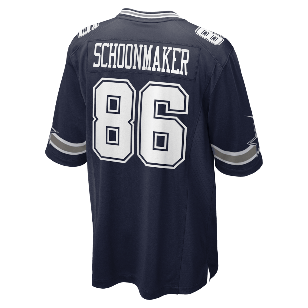 Luke Schoonmaker 86 Dallas Cowboys Team Game Men Jersey - Navy