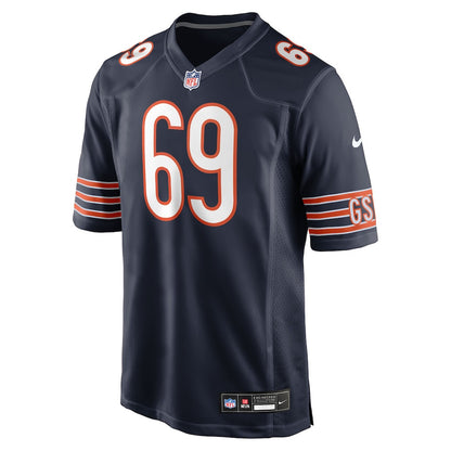 Jeremiah Martin 69 Chicago Bears Team Game Men Jersey - Navy