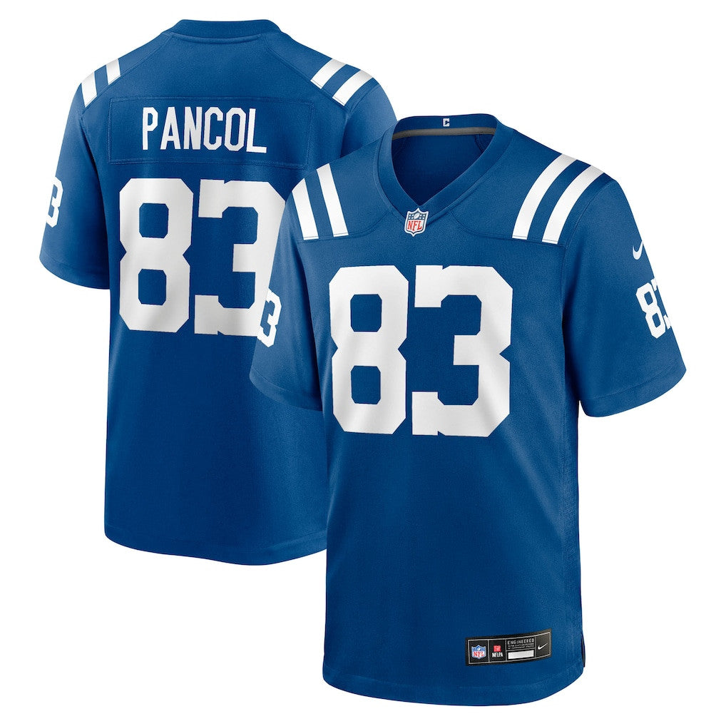 Eli Pancol 83 Indianapolis Colts Team Game Men Jersey - Royal