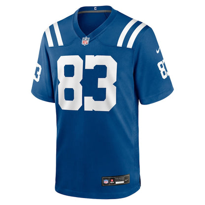 Eli Pancol 83 Indianapolis Colts Team Game Men Jersey - Royal
