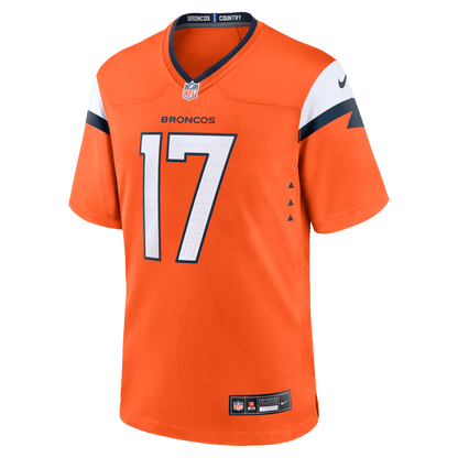 Jaylen Waddle 17 Denver Broncos Game Men Jersey - Orange