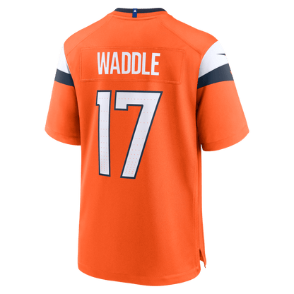 Jaylen Waddle 17 Denver Broncos Game Men Jersey - Orange