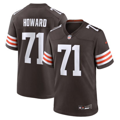 Tytus Howard 71 Cleveland Browns Team Game Men Jersey - Brown