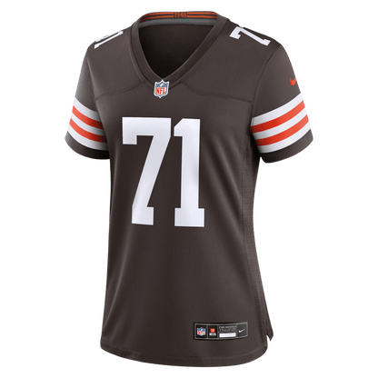 Tytus Howard 71 Cleveland Browns Women's Team Game Jersey - Brown