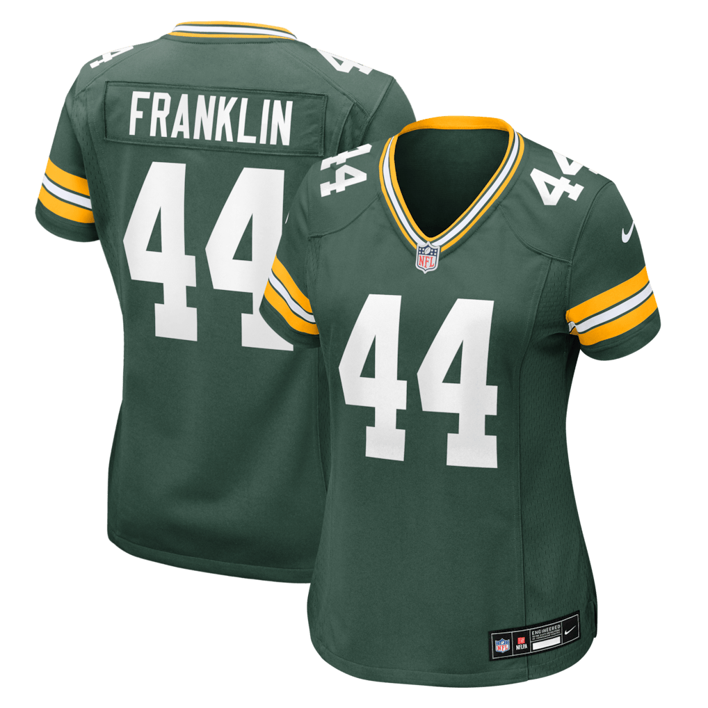 Zaire Franklin 44 Green Bay Packers Women's Team Game Jersey - Green