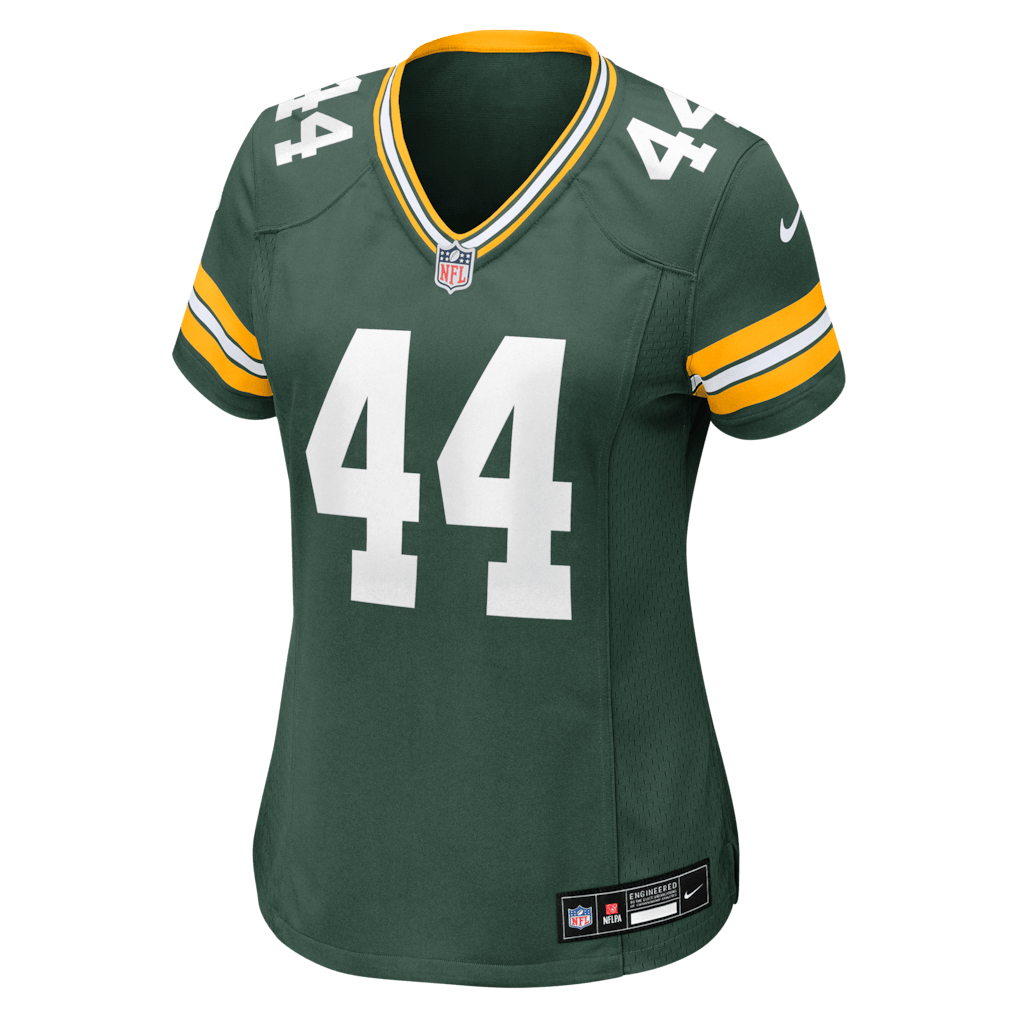 Zaire Franklin 44 Green Bay Packers Women's Team Game Jersey - Green