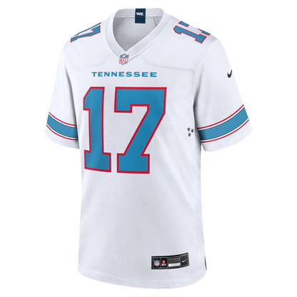 Chimere Dike 17 Tennessee Titans Game Men Jersey - White