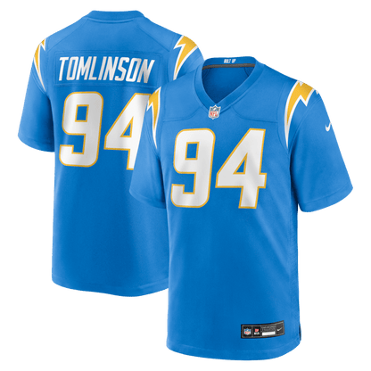 Dalvin Tomlinson 94 Los Angeles Chargers Team Game Men Jersey - Powder Blue