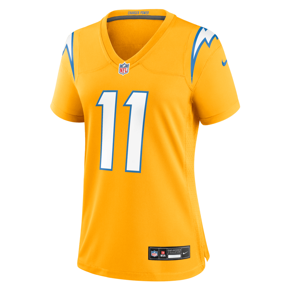 Cameron Dicker 11 Los Angeles Chargers Women's Alternate Game Jersey - Gold