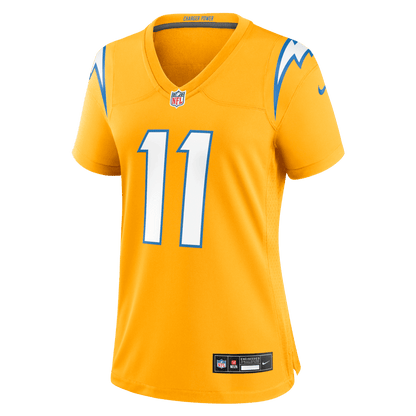 Cameron Dicker 11 Los Angeles Chargers Women's Alternate Game Jersey - Gold