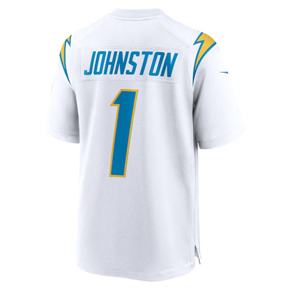 Quentin Johnston 1 Los Angeles Chargers Away Game Men Jersey - White